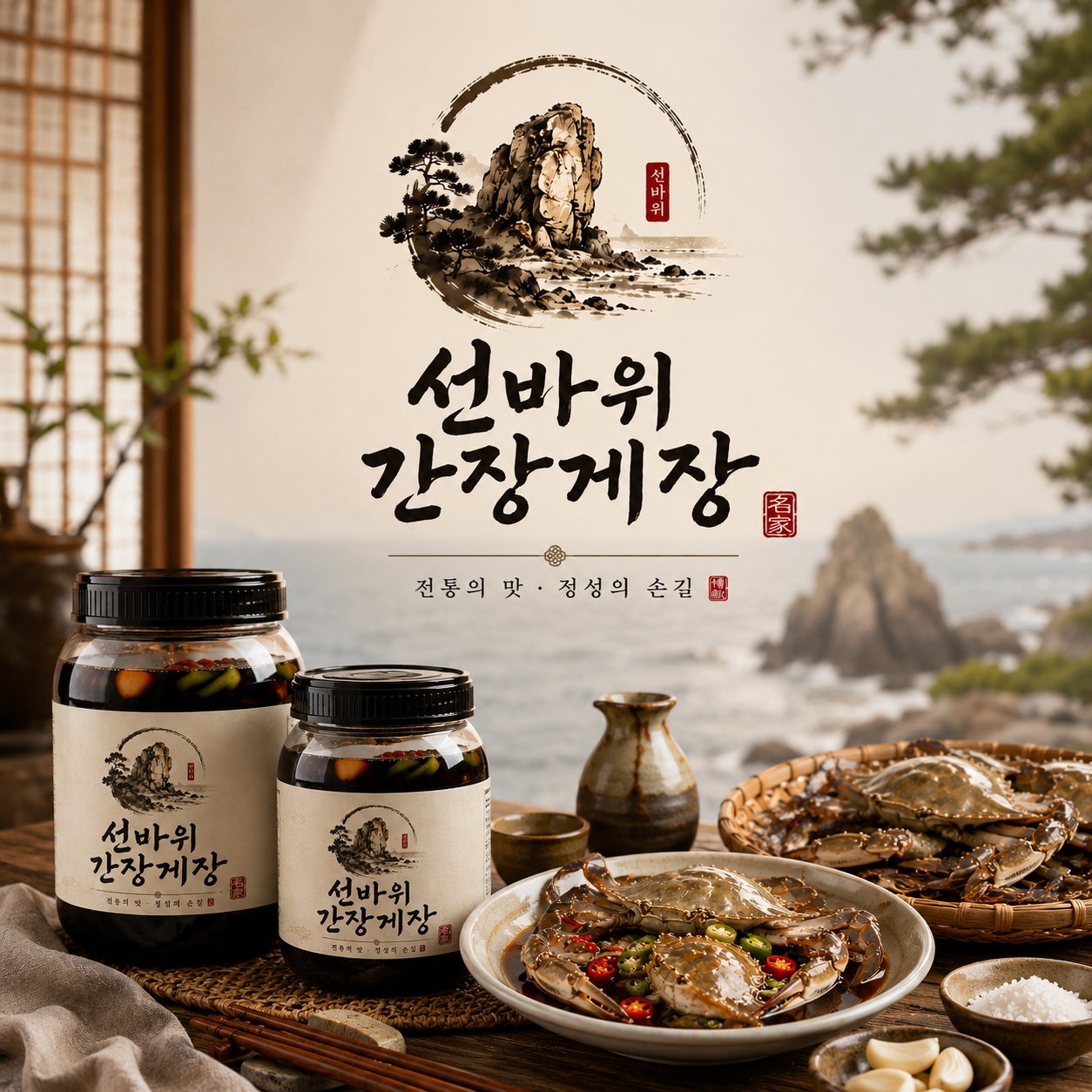 전통 비법 간장